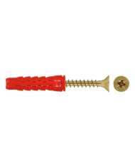 WKRĘT-MET Łącznik uniwersalny z wkrętem PZ 8/50X60 - 100 szt. WKRĘT-MET Łącznik uniwersalny z wkrętem PZ 8/50X60 - 100 szt.