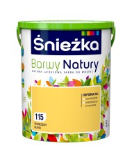Barwy Natury T Słoneczny Blask 115 - Farba 5L do wnętrz