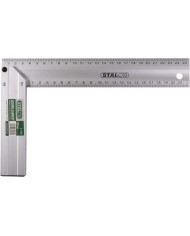 Kątownik aluminiowy 250 mm STALCO - precyzyjne narzędzie stolarskie Kątownik aluminiowy 250 mm STALCO - precyzyjne narzędzie stolarskie