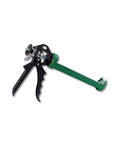 Wyciskacz do mas silikonowych 230mm Profi Zielony STALCO S-37007 Wyciskacz do mas silikonowych 230mm Profi Zielony STALCO S-37007