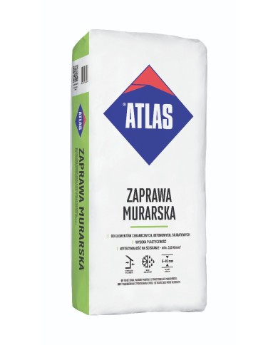 Zaprawa murarska 25 kg ATLAS - Wysoka jakość i trwałość Zaprawa murarska 25 kg ATLAS - Wysoka jakość i trwałość