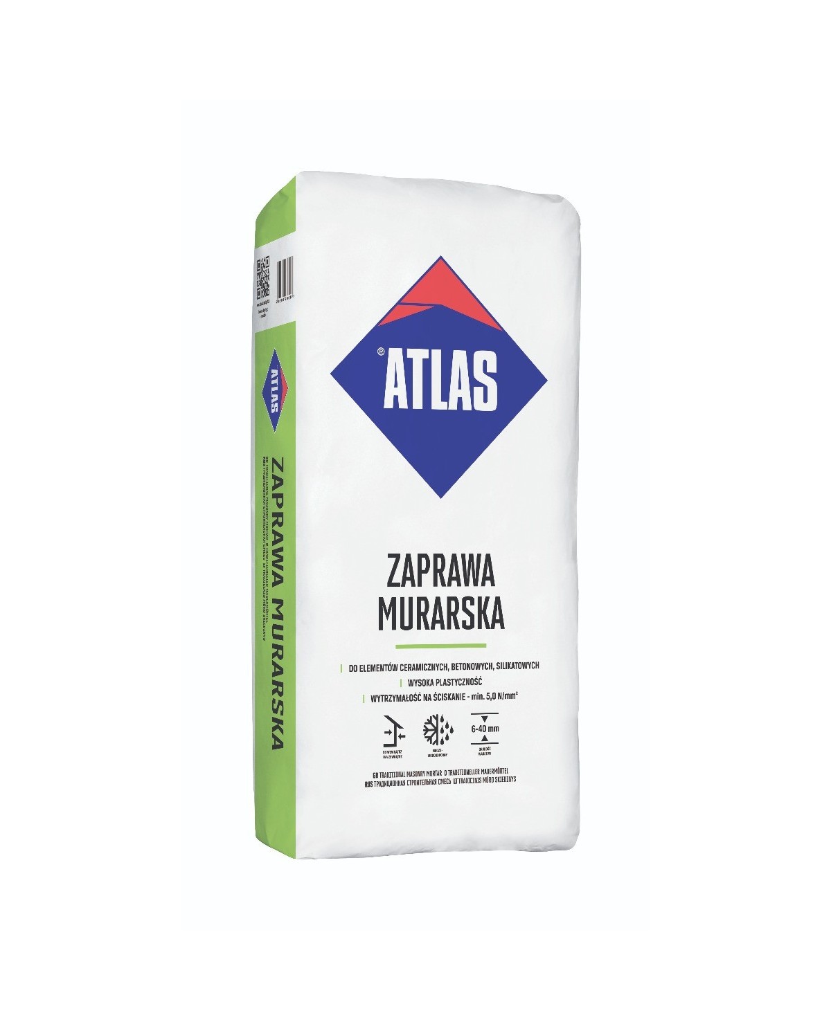Zaprawa murarska 25 kg ATLAS - Wysoka jakość i trwałość Zaprawa murarska 25 kg ATLAS - Wysoka jakość i trwałość