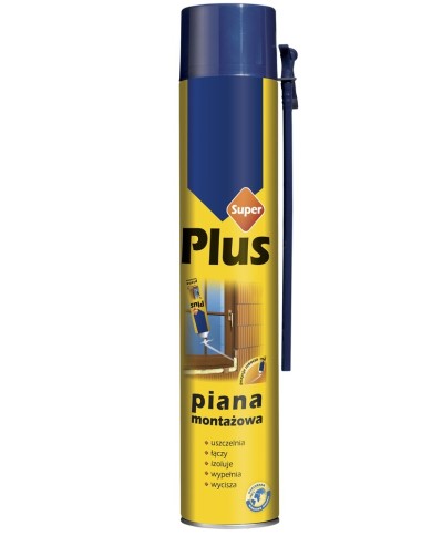 Piana wężykowa 750 ml SUPER PLUS - Wysoka jakość i wydajność Piana wężykowa 750 ml SUPER PLUS - Wysoka jakość i wydajność
