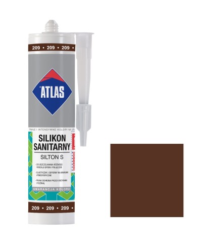 Silikon Atlas Silton S 209 kasztanowy 280 ml - Wysoka jakość! Silikon Atlas Silton S 209 kasztanowy 280 ml - Wysoka jakość!