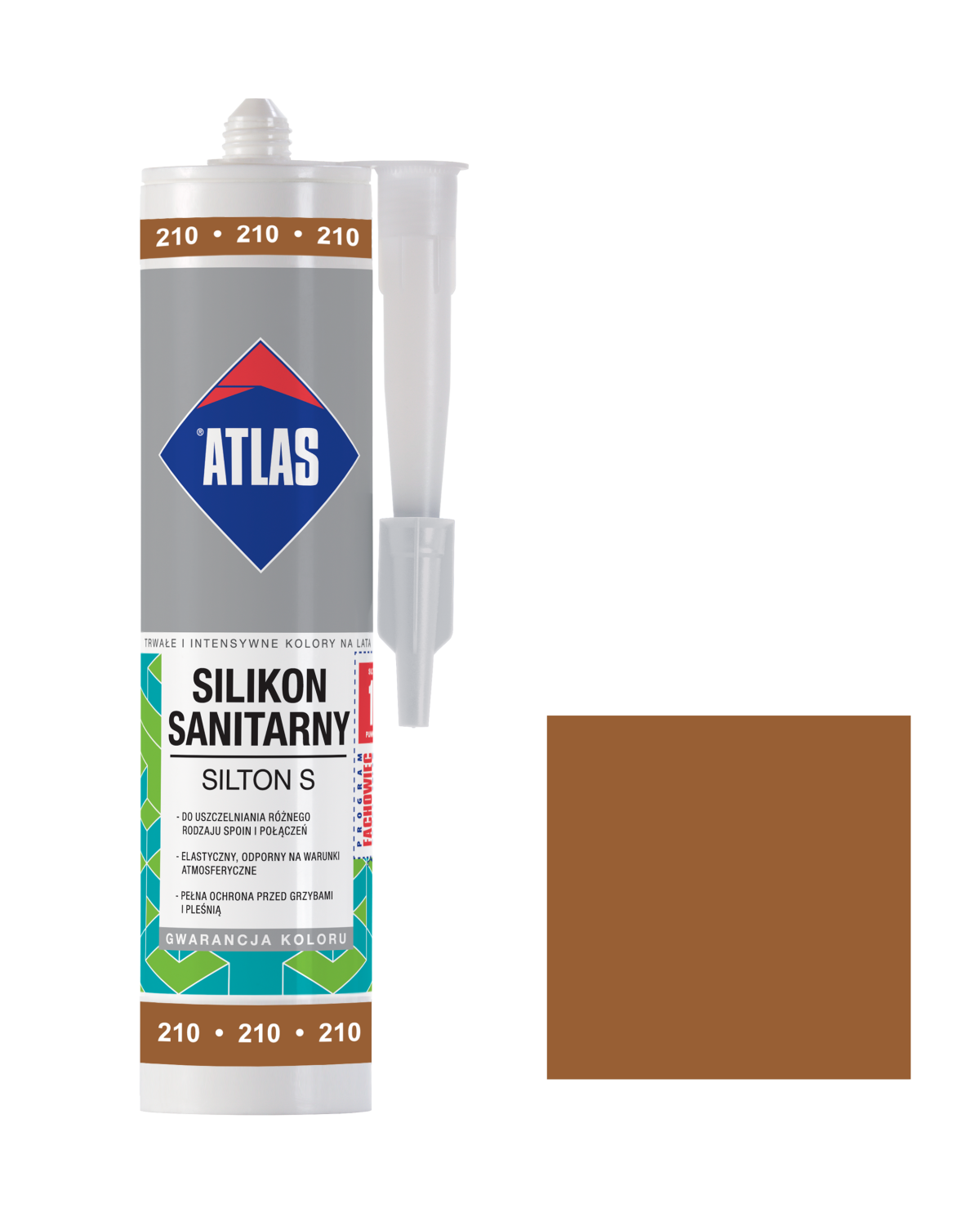 Silikon sanitarny Silton S 210 kakao - ATLAS | Wysoka jakość Silikon sanitarny Silton S 210 kakao - ATLAS | Wysoka jakość