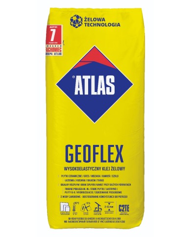 Klej żelowy Geoflex 25 kg ATLAS - Wysokoelastyczny i trwały Klej żelowy Geoflex 25 kg ATLAS - Wysokoelastyczny i trwały