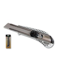 Nóż metalowy z blokadą 18 mm STALCO - Wysoka jakość i bezpieczeństwo