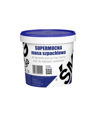 Masa szpachlowa C-50 1,5 kg ŚMIG Megaron - supermocna jakość! Masa szpachlowa C-50 1,5 kg ŚMIG Megaron - supermocna jakość!