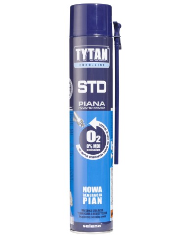 Piana wężykowa Std 750 ml Euro-Line TYTAN - Wysoka jakość! Piana wężykowa Std 750 ml Euro-Line TYTAN - Wysoka jakość!