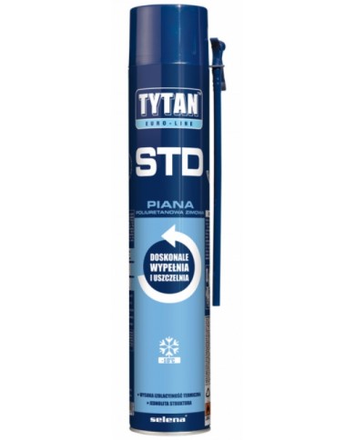 Piana wężykowa zimowa Std 750 ml Euro-Line TYTAN - Najlepsza jakość Piana wężykowa zimowa Std 750 ml Euro-Line TYTAN - Najlepsza jakość