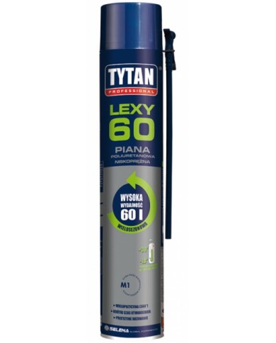 Piana wężykowa Lexy 60 750 ml - Wielosezonowa TYTAN PROFESSIONAL Piana wężykowa Lexy 60 750 ml - Wielosezonowa TYTAN PROFESSIONAL
