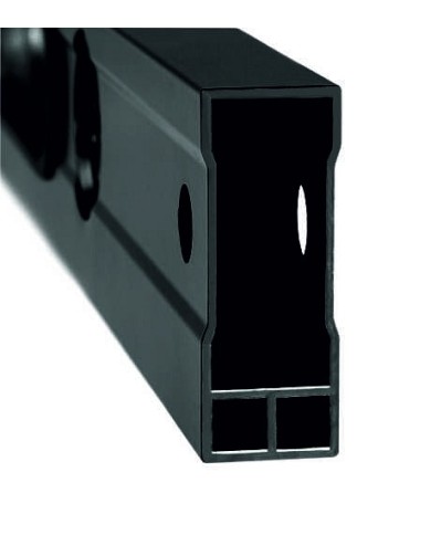 Poziomica czarna frez S800 100cm PRO - precyzyjne pomiary Poziomica czarna frez S800 100cm PRO - precyzyjne pomiary
