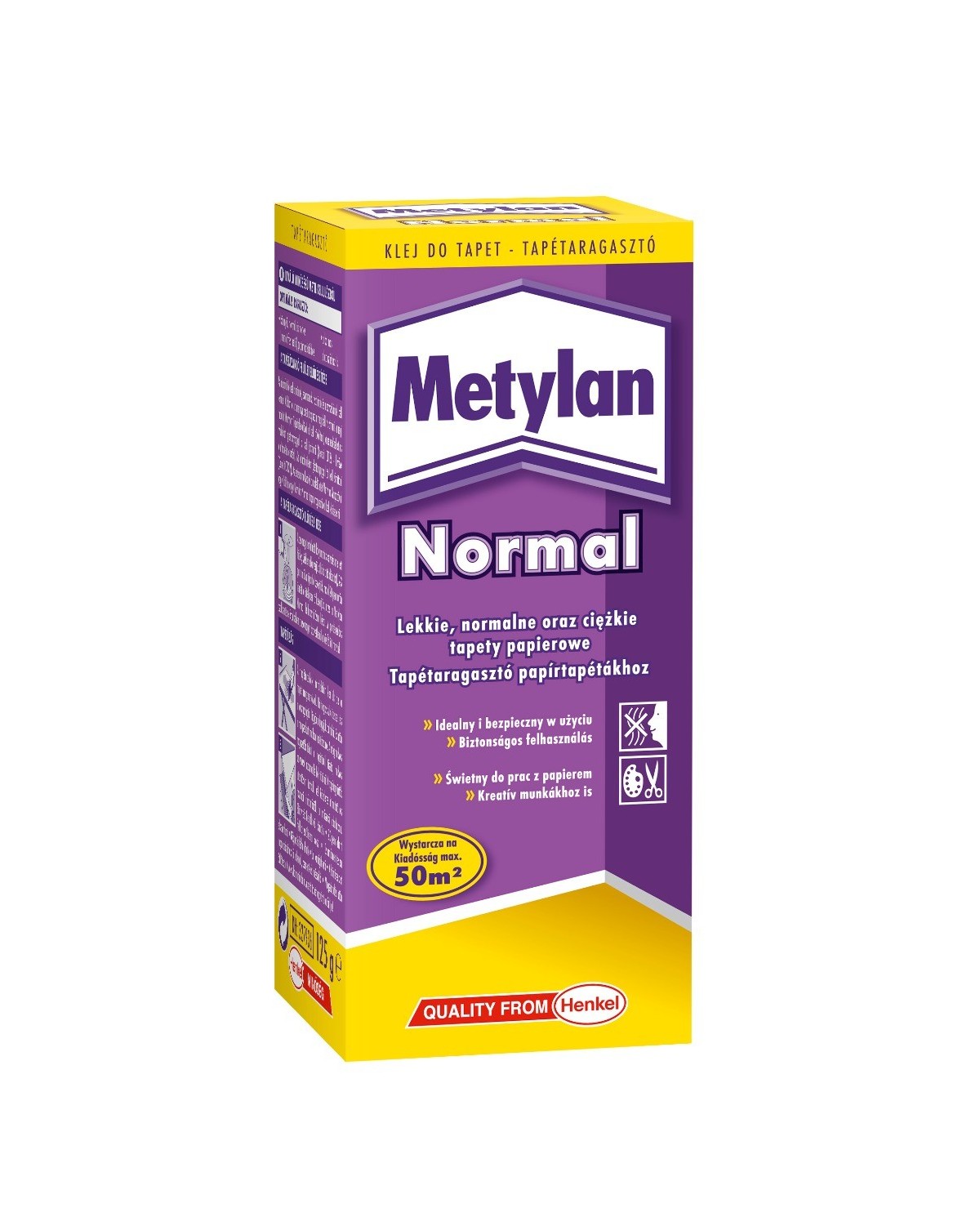 Klej Metylen 125g Normal do tapet - Wysoka jakość i łatwość użycia Klej Metylen 125g Normal do tapet - Wysoka jakość i łatwość użycia