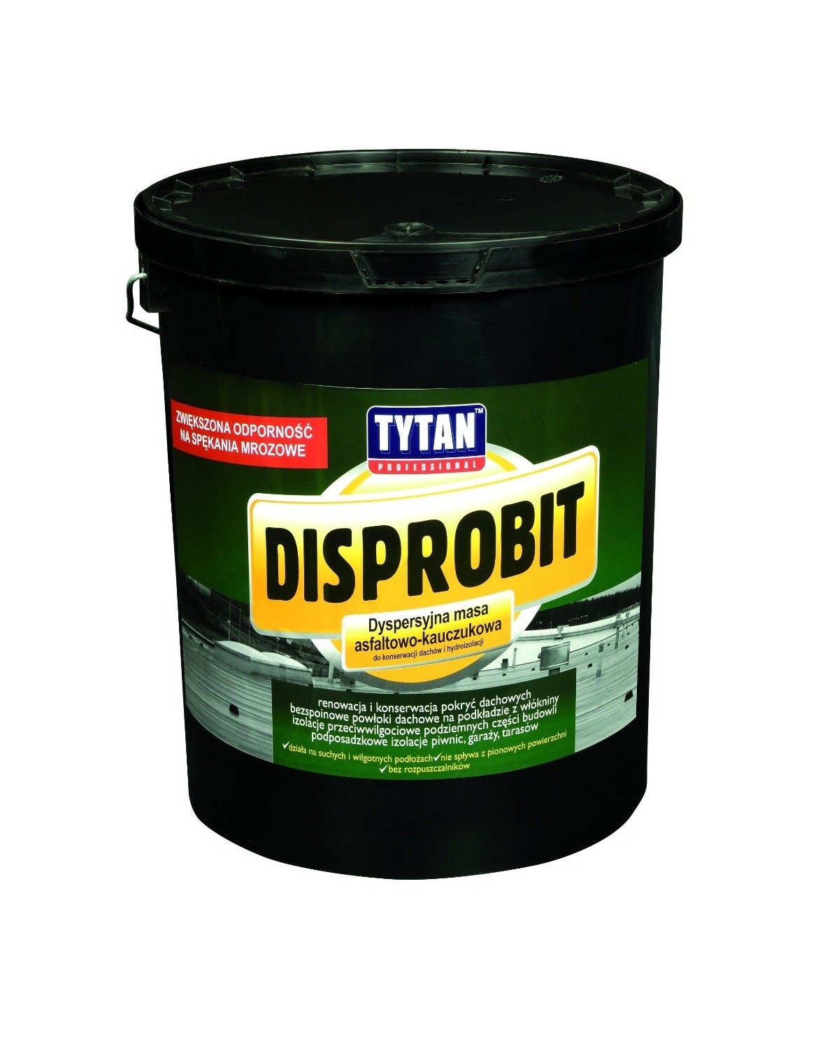 Masa asfaltowo-kauczukowa Disprobit 10 kg - TYTAN PROFESSIONAL