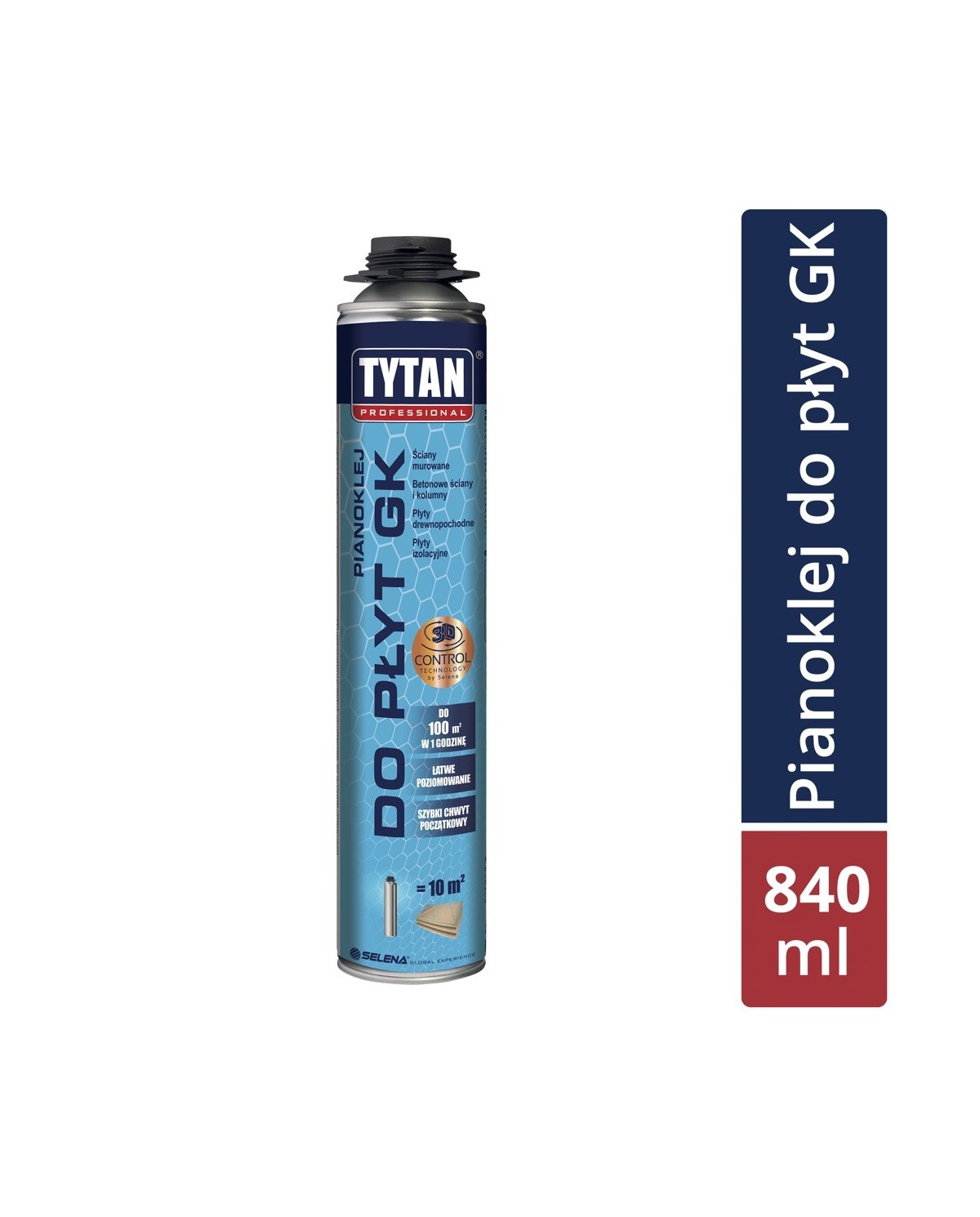 TYTAN Pianoklej do płyt GK 840ml - Wysoka jakość i trwałość TYTAN Pianoklej do płyt GK 840ml - Wysoka jakość i trwałość