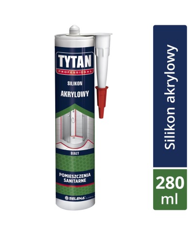 Silikon Akrylowy 280ml Biały Tytan - Wysoka Jakość i Trwałość Silikon Akrylowy 280ml Biały Tytan - Wysoka Jakość i Trwałość