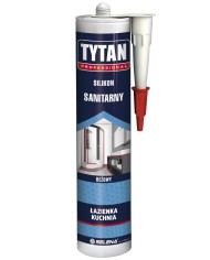 Silikon sanitarny TYTAN beżowy 280ml - Wysoka jakość i trwałość Silikon sanitarny TYTAN beżowy 280ml - Wysoka jakość i trwałość