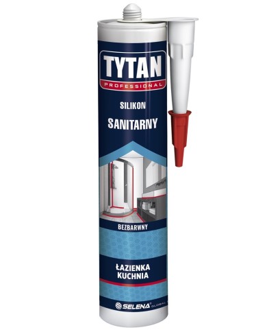 Silikon sanitarny TYTAN szary 280ml - Wysoka jakość i trwałość Silikon sanitarny TYTAN szary 280ml - Wysoka jakość i trwałość