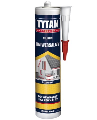 Silikon uniwersalny bezbarwny 280 ml - TYTAN PROFESSIONAL Silikon uniwersalny bezbarwny 280 ml - TYTAN PROFESSIONAL