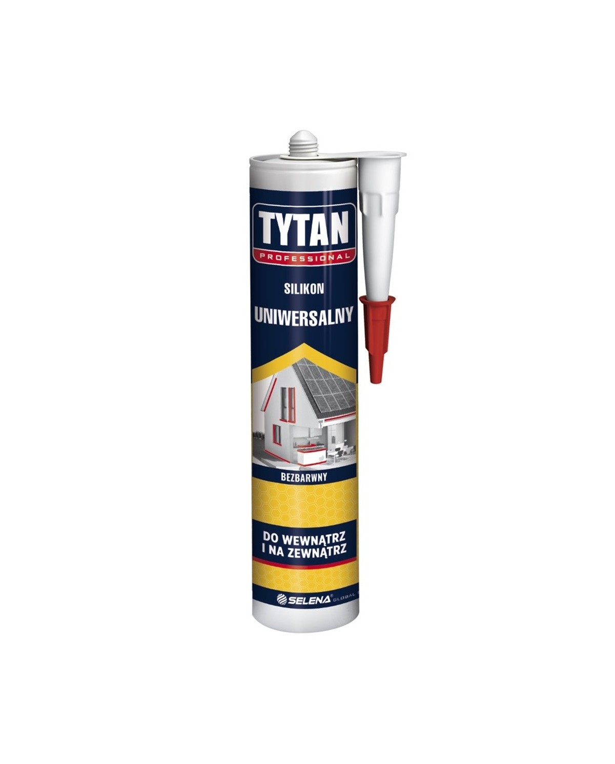 Silikon uniwersalny bezbarwny 280 ml - TYTAN PROFESSIONAL Silikon uniwersalny bezbarwny 280 ml - TYTAN PROFESSIONAL