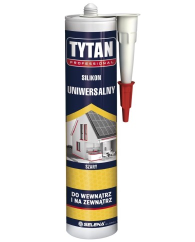 Silikon uniwersalny szary 280 ml TYTAN PROFESSIONAL - Wysoka jakość Silikon uniwersalny szary 280 ml TYTAN PROFESSIONAL - Wysoka jakość