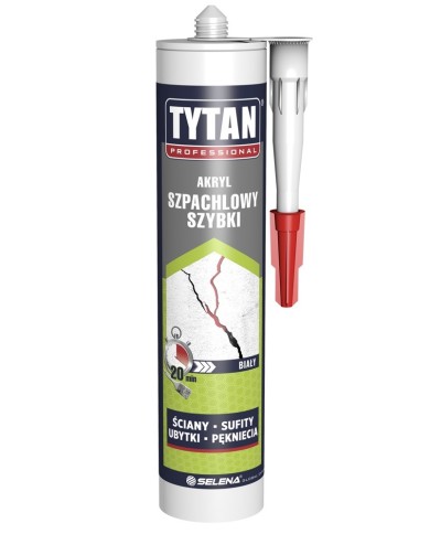 Akryl szpachlowy szybki biały 280 ml - TYTAN PROFESSIONAL Akryl szpachlowy szybki biały 280 ml - TYTAN PROFESSIONAL