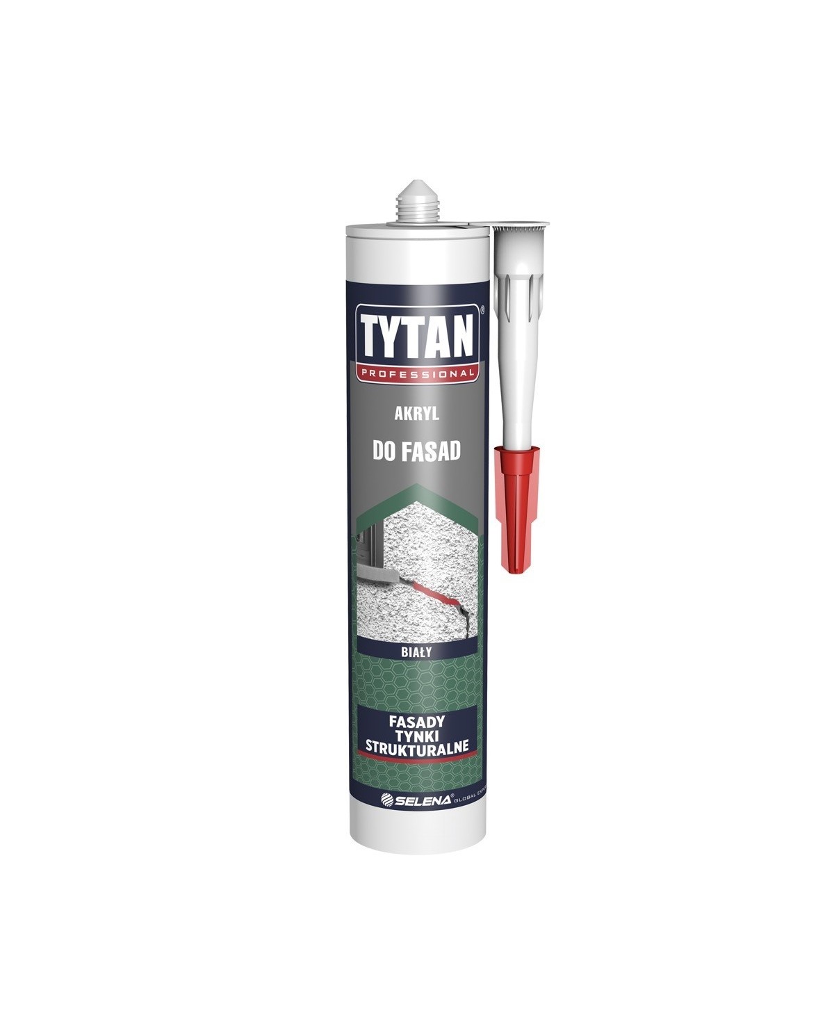 Akryl do fasad biały 280 ml TYTAN PROFESSIONAL - Wysoka jakość Akryl do fasad biały 280 ml TYTAN PROFESSIONAL - Wysoka jakość