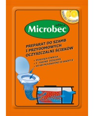 Microbec Ultra 25 g - Preparat do szamb o zapachu cytryny