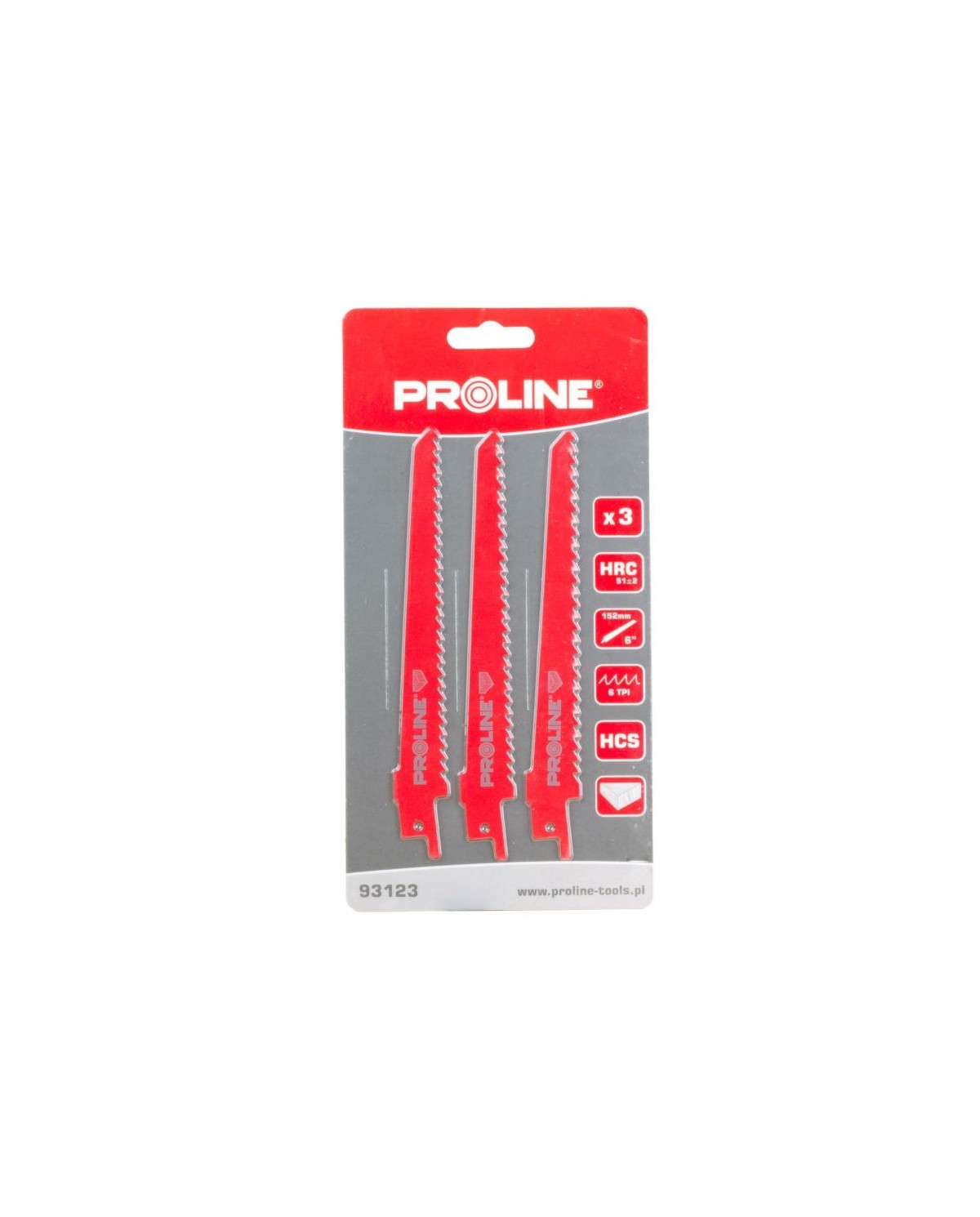 Zestaw Brzeszczotów PROLINE 3szt - Wysoka Jakość i Wytrzymałość