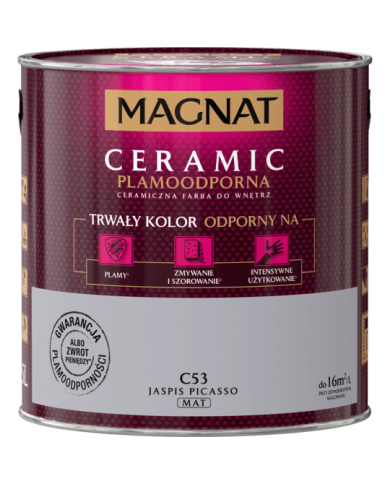 Farba ceramiczna 2,5 L Jaspis Picasso - MAGNAT CERAMIC Farba ceramiczna 2,5 L Jaspis Picasso - MAGNAT CERAMIC