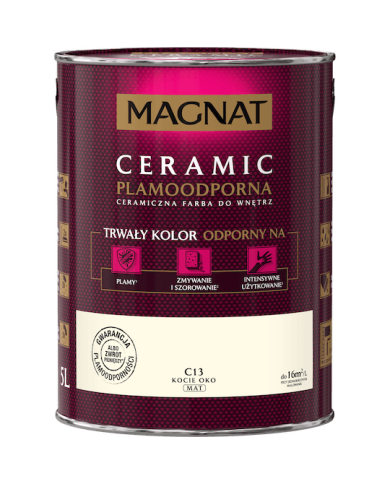 Farba ceramiczna 5 L Kocie Oko - MAGNAT CERAMIC | Wysoka jakość Farba ceramiczna 5 L Kocie Oko - MAGNAT CERAMIC | Wysoka jakość