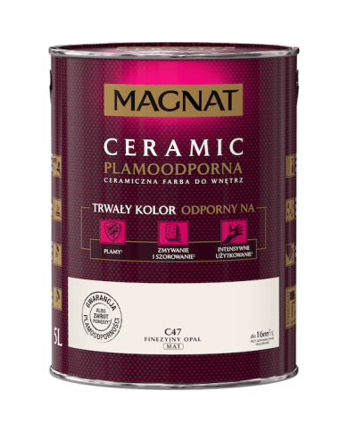 Farba ceramiczna 5L MAGNAT CERAMIC - Finezyjny Opal Farba ceramiczna 5L MAGNAT CERAMIC - Finezyjny Opal