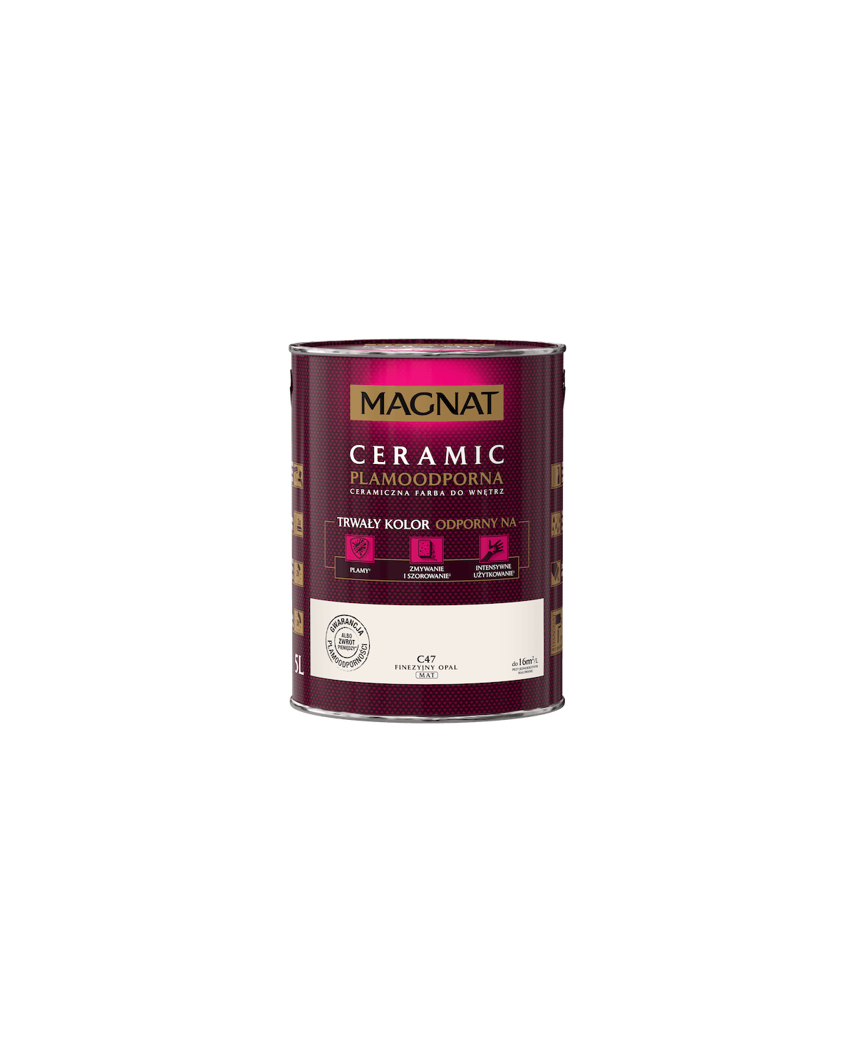 Farba ceramiczna 5L MAGNAT CERAMIC - Finezyjny Opal Farba ceramiczna 5L MAGNAT CERAMIC - Finezyjny Opal