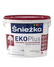 Farba biała Eko Plus 5L ŚNIEŻKA - Wysoka jakość i ekologia