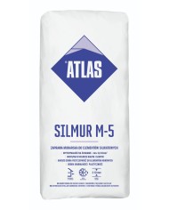 Zaprawa murarska Silmur M5B 25 kg ATLAS - do silikatów Zaprawa murarska Silmur M5B 25 kg ATLAS - do silikatów