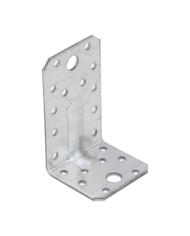 Kątownik z przetłoczeniem 90x50x55 mm, grubość 2.5 mm - wysoka jakość Kątownik z przetłoczeniem 90x50x55 mm, grubość 2.5 mm - wysoka jakość