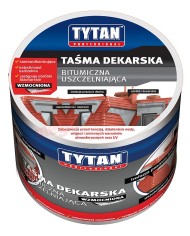 Taśma Dekoracyjna Bit Tytan Ciemny Brąz 150mm x 10m - Wysoka Jakość