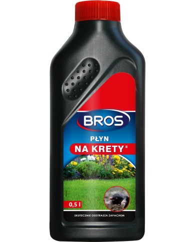 BROS - Płyn na krety 500ml | Skuteczna ochrona ogrodu BROS - Płyn na krety 500ml | Skuteczna ochrona ogrodu