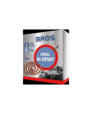 Spirala odstraszająca komary 10 szt. BROS - Skuteczna ochrona