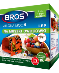 Zielona Moc - Lep na muszki owocówki 2 sztuki | Skuteczna ochrona