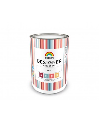 Emalia Designer Universal White 1L - Idealna do drewna i metalu Emalia Designer Universal White 1L - Idealna do drewna i metalu