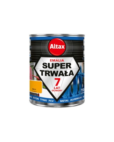 ALTAX Supertrwała Emalia 750ml - Żółty | Wysoka Jakość ALTAX Supertrwała Emalia 750ml - Żółty | Wysoka Jakość