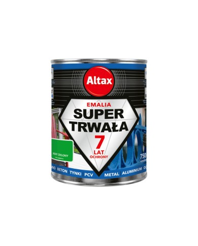 ALTAX Super Trwała Emalia 750ml - Zielony Jasny | Wysoka Jakość