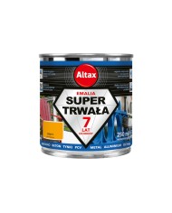 Emalia Super Trwała 0,25 L Żółty ALTAX - Wysoka Jakość i Trwałość Emalia Super Trwała 0,25 L Żółty ALTAX - Wysoka Jakość i Trwałość