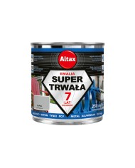 ALTAX Supertrwała Emalia 250ml Popielaty - Wysoka Jakość ALTAX Supertrwała Emalia 250ml Popielaty - Wysoka Jakość