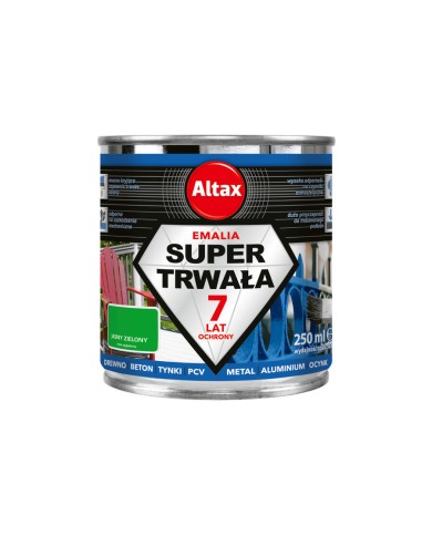 ALTAX Super Trwała Emalia 250ml - Zielony Jasny | Wysoka Jakość ALTAX Super Trwała Emalia 250ml - Zielony Jasny | Wysoka Jakość