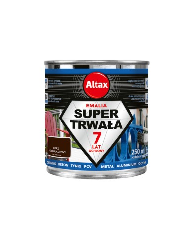 ALTAX Super Trwała Emalia 250ml - Brąz Czekoladowy ALTAX Super Trwała Emalia 250ml - Brąz Czekoladowy