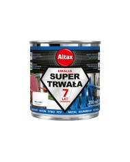 Emalia Super Trwała 0,25 L Biały Mat ALTAX - Najlepsza Jakość Emalia Super Trwała 0,25 L Biały Mat ALTAX - Najlepsza Jakość