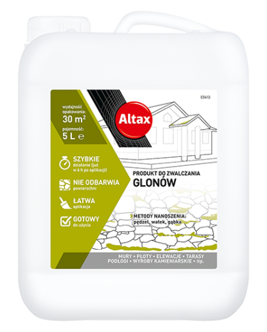 ALTAX Środek do usuwania glonów 5 L - Skuteczna ochrona ALTAX Środek do usuwania glonów 5 L - Skuteczna ochrona