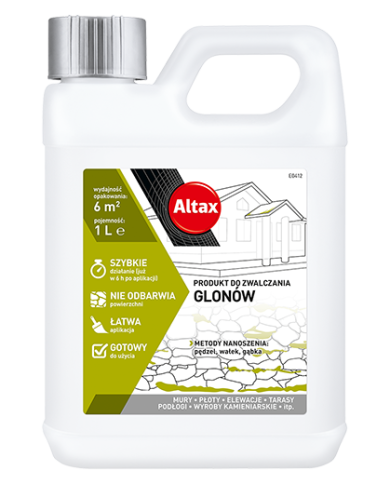 ALTAX Środek do usuwania glonów 1 L - Skuteczna ochrona ALTAX Środek do usuwania glonów 1 L - Skuteczna ochrona